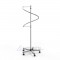 174/50 Piantana a spirale girevole, altezza fissa, Base a 5 razze