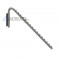 741/60/S Broche a muro inclinata 60cm