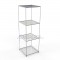 761/4 Scaffale per vetrina con 4 ripiani in Plexi